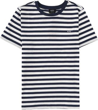 A.P.C. Gestreiftes T-Shirt