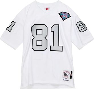 Mitchell & Ness T-shirt Raiders 1994 Tim Brown - Bianco