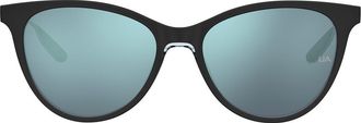 Under Armour Expanse 54mm Gradient Cat Eye Sunglasses in Black Light Blue at Nordstrom Rack