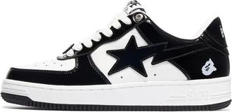 A Bathing Ape Bape STA Low Black White OZXSHM19X002I-BKA