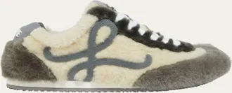 Loewe Ballet Runner 2.0 Shearling Sneakers