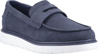 Toms Navi TRVL LITE Havana Leer Heren Navy Loafers