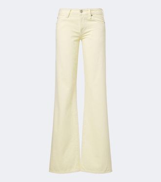 Frame Denim Gray wide-leg jeans