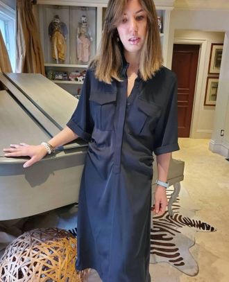 Gracia Midi Dress In Black
