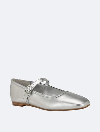 Calvin Klein Womens Womens Greto Flat - Metallic - 6H