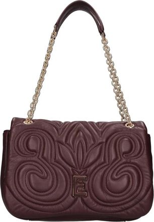 Ermanno Scervino Flap Schoudertas - Dames - Schoudertassen - Rood - ONE Size - Leer - Tassen