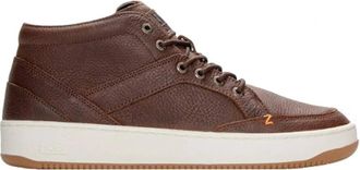 HUB Stijlvolle Veterlaarzen Kingston - Heren - Sneakers - Bruin - 46 EU - Schoenen