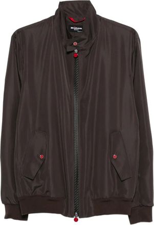 Kiton Jack met rits en zak - Bruin