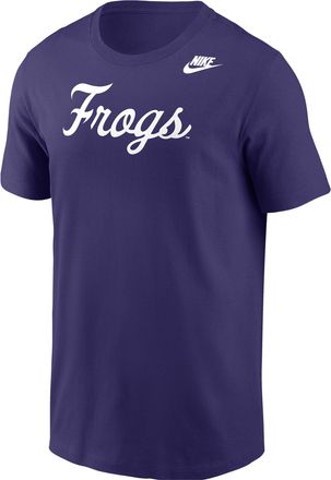 Nike TCU Horned Frogs Nike Mens Football T-Shirt in Purple | M11332P393TCUN-ORC