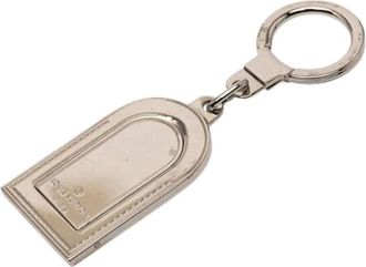 Louis Vuitton Pre-owned Accessories, female, Gray, Size: ONE SIZE Pre-owned Silver Key Holder