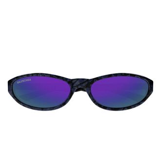 Balenciaga Sunglasses Bb0007 S 011 Tortoise/Purple Unisex
