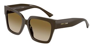 Jimmy Choo London JC5047BF Asian Fit 506013 Womens Sunglasses Green Size 54