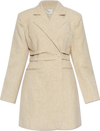 Gestuz Blazer met zakken - Dames - Blazers - Beige - L - Jassen