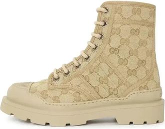 Gucci (WMNS) Gucci Walker Combat Boot Beige 847696-FAD2I-9641