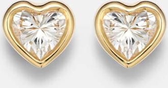 Anita Ko Heart 18kt gold (750/1000) earrings with diamonds