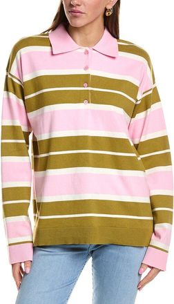 English Factory Striped Polo Knit Shirt