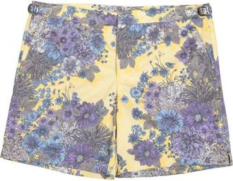 Lords of Harlech Neptune Tailored Swim Short in Dream Meadow Sunshine at Nordstrom, Size 38