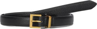 Notre-V Klassieke Zwarte Riem voor Vrouwen - Dames - Riemen - Zwart - 95 CM - Wol - Accessoires