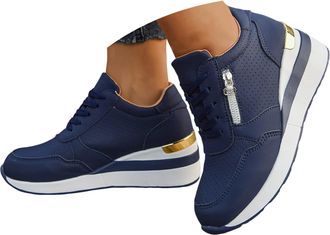 Generic Womens Comfy Casual Shoes Winter Fleece Slip-On Loafers Warm Cosy Non-Slip Home Outdoor Daily Wear Fuzzy Lining Lace Detail Light Sole, Stylish Comfy 