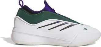 adidas Mens Dame 9 Basketball Round Toe Sneakers in Ftwr White - Size UK 14.5