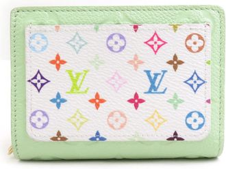 Louis Vuitton Green Monogram Empreinte Wallet (Bi-Fold) (Pre-Owned)