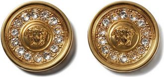 Versace Golden Medusa Stud Earrings