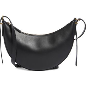 Madewell Mini The Essential Convertible Top Handle Crossbody Bag in True Black at Nordstrom Rack