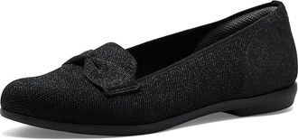 Life Stride Kandi Loafers/Moc Shoes Womens Dress Flat Shoes Black : 8.5 W (C), Polyester/Synthetic
