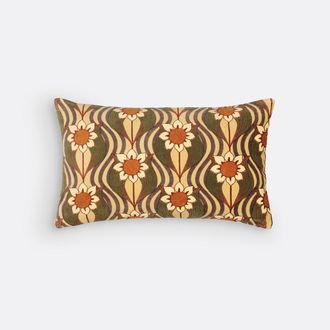 La Redoute Interieurs Rechthoekig kussenhoes in fluweel, Annie