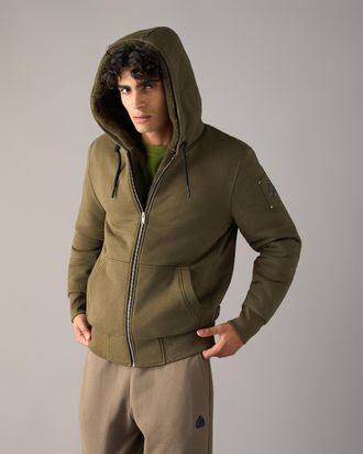 Moose Knuckles Mens Classic Bunny Hoodie