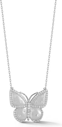 Glaze Jewelry Sterling Silver Butterfly Necklace