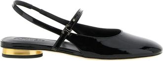 Tod's Patent Leather Mary Janes With Covered Heel Shoes