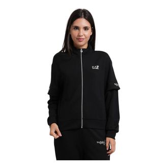 Emporio Armani Mujer, Sudaderas, Negro, Talla: XS