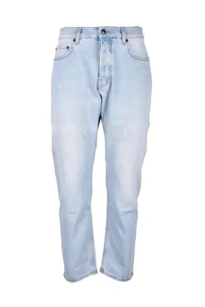Haikure Light Blue Slim Fit Denim Jeans