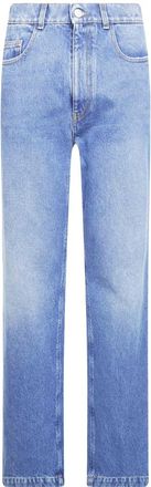 Marni Straight Jeans - Dames - Regular Fit Jeans - Blauw - S - Katoen - Jeans
