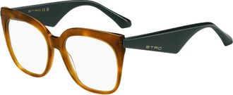 Etro Etro, Glasses, female, Brown, Size: 55 MM Butterfly Sunglasses