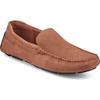 Rockport Rodger Driving Loafer in Medium Natural at Nordstrom, Size 10.5