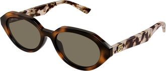Gucci GG2178S 004 Womens Sunglasses Tortoiseshell Size 53 - Free RX Lenses - Free RX Lenses