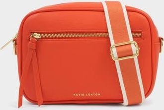Katie Loxton Hallie Crossbody Bag in Deep Orange at Nordstrom