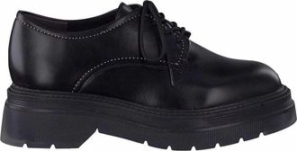 Tamaris Schoenen met veters - Dames - Veterschoenen - Zwart - 37 EU - Schoenen