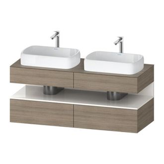 Duravit Qatego Consola Mueble Bajo Lavabo, 2 Extensiones, 2 - Duravit