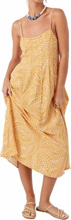 O'Neill Lailey Dress In Gold
