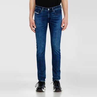 Diesel Skinny Jeans Low Waist 1979 Sleenker, Dark blue, Zip fly