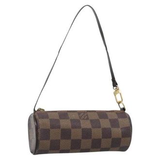 Louis Vuitton Pre-owned Handbags, female, Brown, Size: ONE SIZE Pre-owned Canvas Pouch