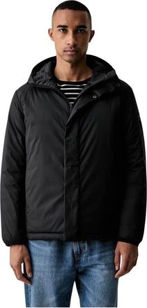 Marc O'Polo Omkeerbaar Quiltjack - Heren - Winterjassen - Zwart - S - Polyester - Jassen