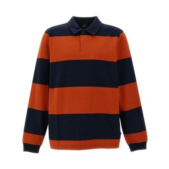 Paul Smith Polo de Manga Larga - Tops - Hombre - Multicolor - S