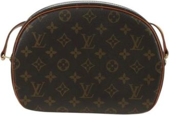 Louis Vuitton Vintage, unisex, Bruin, ONE Size, Leer, Pre-owned Vintage Schoudertas