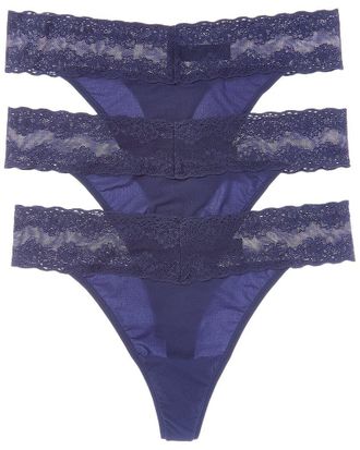 Natori 3pk Bliss Perfection Classic Thong