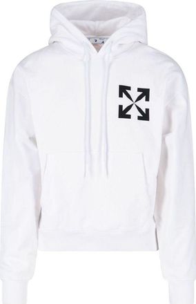 Off-white Mens Off-White Logo Pattern Printing White OMBB037C99FLE0080110