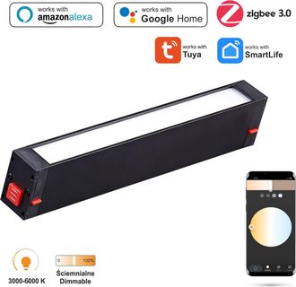 OEM Foco Lineal Led Wifi Zigbee De 9 W Para Rieles Magn&eacute;ticos Smart Track 230 V Ca, Regulable Entre 3000 Y 6000 K